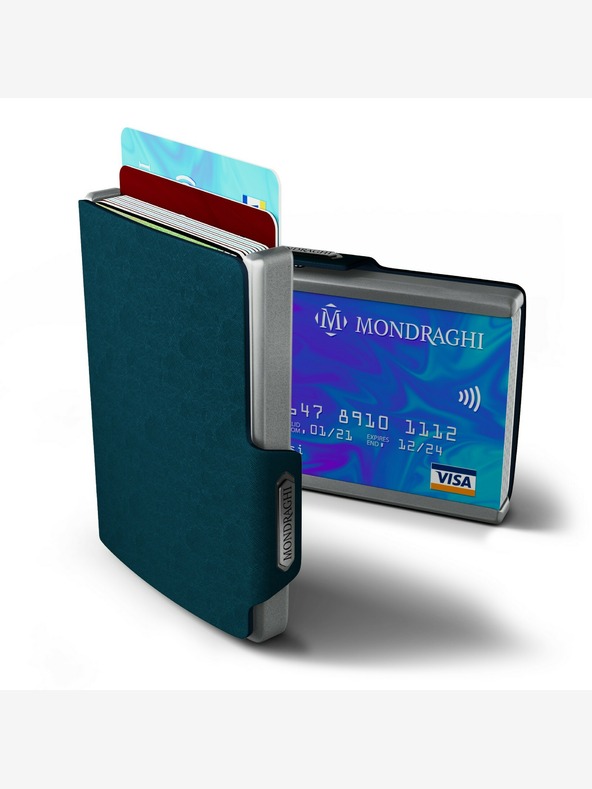 Mondraghi Mondraghi Saffiano pénztárca - Kék