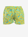 Styx Sárga és türkizkék férfi mintás rövidnadrág Styx