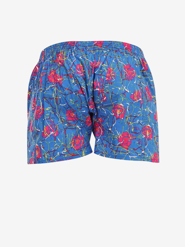 Styx Rózsaszín és kék férfi Styx mintás rövidnadrág