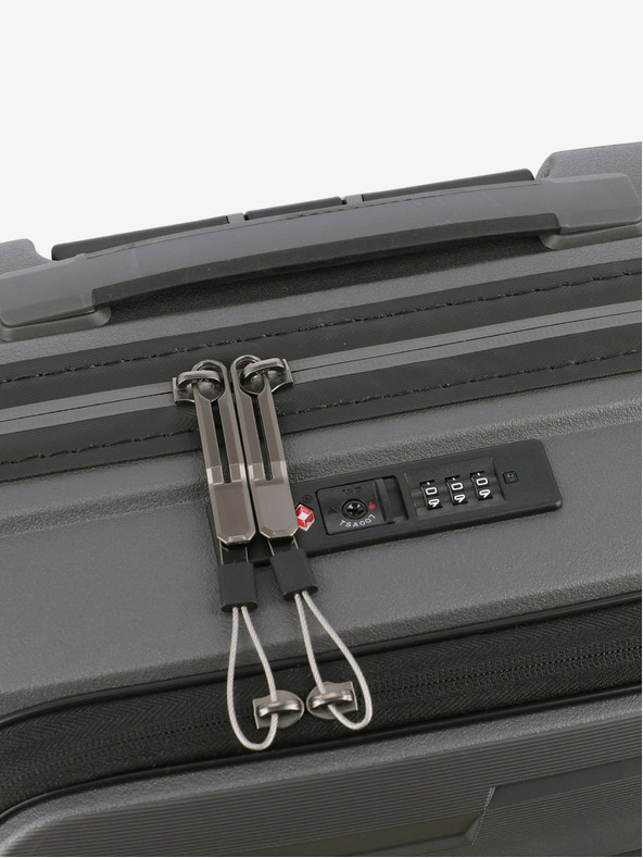 Travelite Szürke Travelite Air Base 4w S elülső zseb Antracit