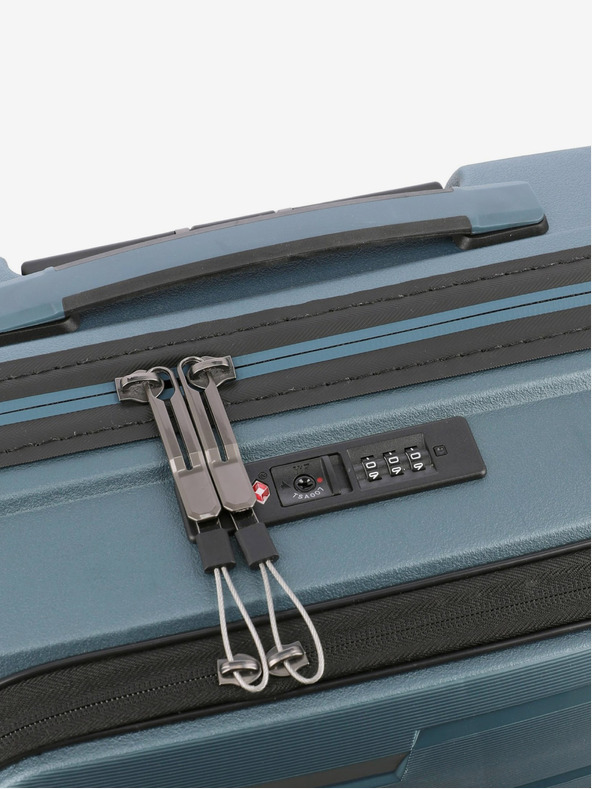 Travelite Kék Travelite Air Base 4w S elülső zseb Jégkék