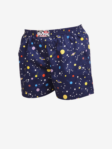 Styx Sötétkék mintás női alvónadrág Styx planets