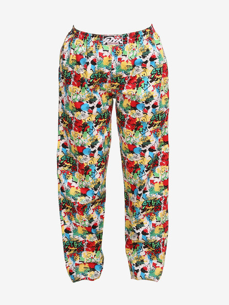 Styx Sárga és piros mintás Styx emoji alvónadrág Styx emoji