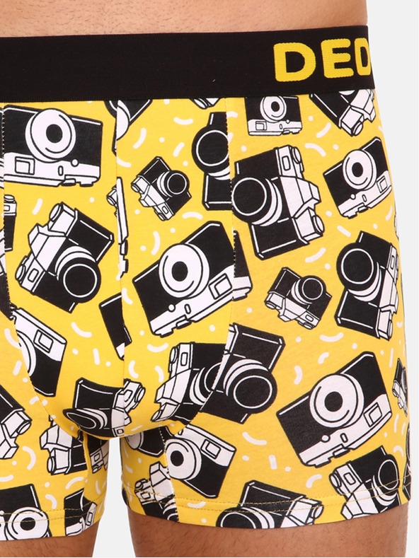 Dedoles Sárga vidám férfi boxeralsó Dedoles Camera férfi boxeralsó
