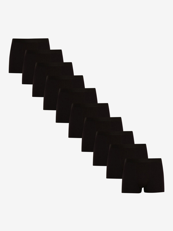 Nedeto Tíz darabos férfi boxeralsó készlet fekete Nedeto