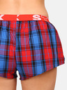 Styx Piros és kék Styx női kockás alvónadrág