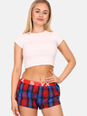 Styx Piros és kék Styx női kockás alvónadrág