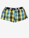 Styx Kék és sárga női kockás alvónadrág Styx Styx