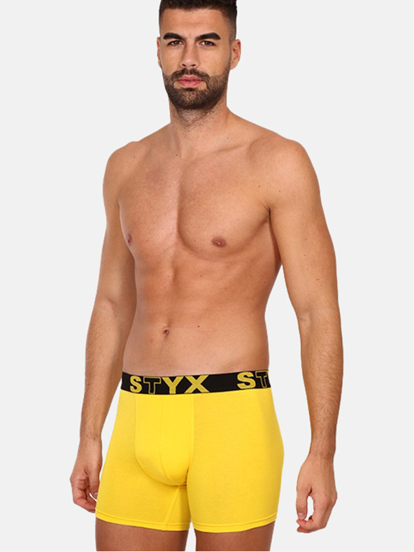 Styx Sárga férfi Styx hosszú boxeralsó