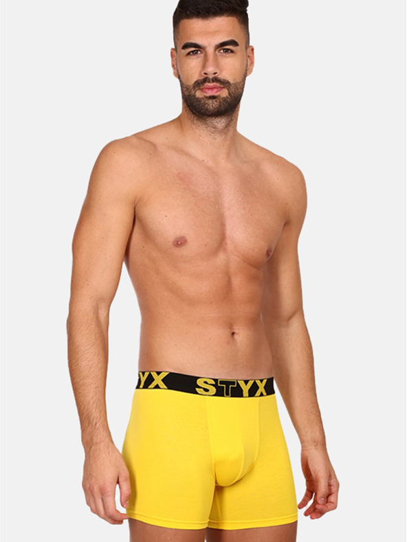 Styx Sárga férfi Styx hosszú boxeralsó