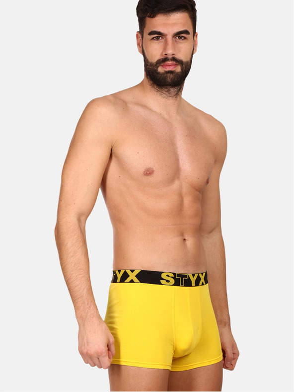 Styx Sárga férfi boxeralsó Styx