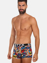 Styx Kék és piros színű, mintás férfi boxeralsó Styx art Poof