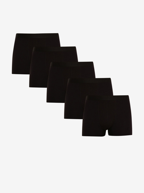 Nedeto Öt darabos férfi boxeralsó készlet fekete színben Nedeto