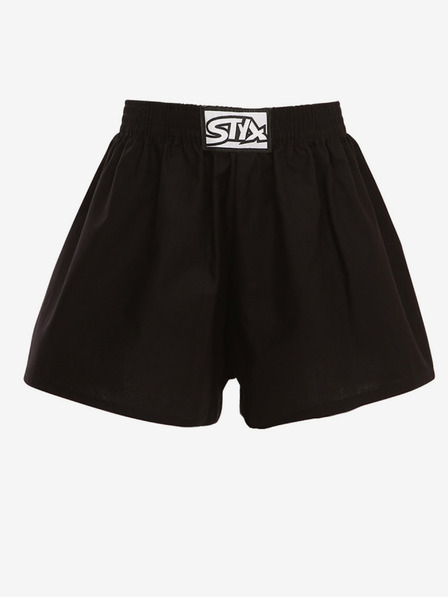 Styx Fekete fiú rövidnadrág Styx