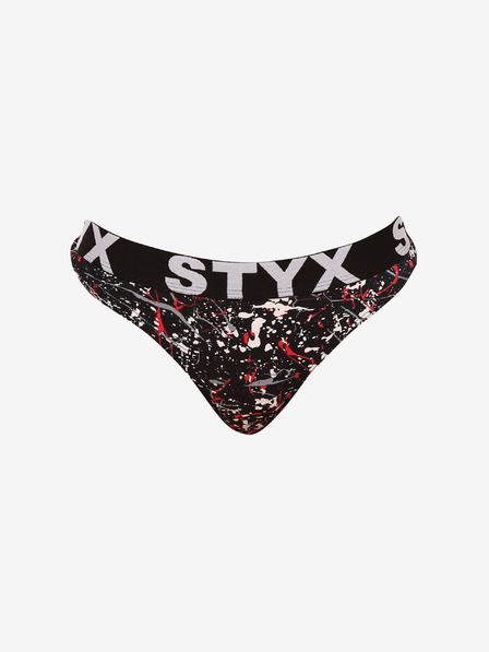 Styx Fekete mintás női tanga Styx art Jáchym Styx art Jáchym