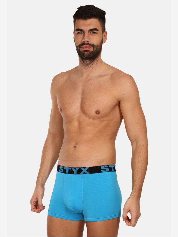 Styx Styx férfi boxeralsó sport elasztikus világoskék sportos boxeralsó