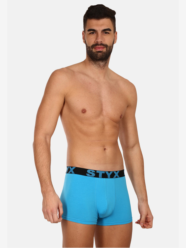 Styx Styx férfi boxeralsó sport elasztikus világoskék sportos boxeralsó