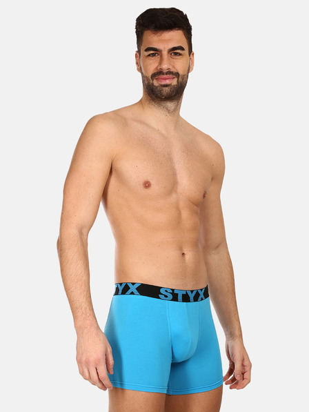 Styx Világoskék férfi Styx hosszú boxeralsó