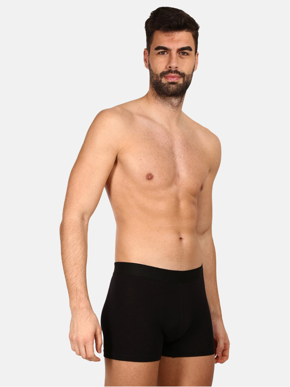 Nedeto Hét darabos férfi boxeralsó készlet fekete és kék Nedeto