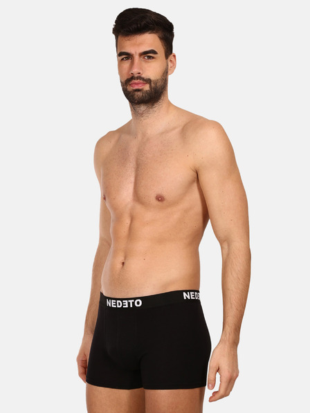 Nedeto Hét darabos férfi boxeralsó készlet fekete Nedeto színben