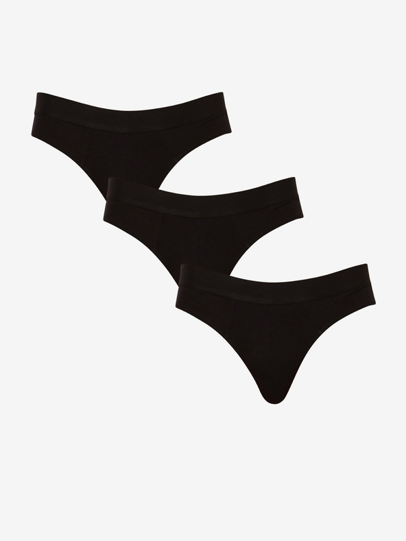 Nedeto Három darabos férfi rövidnadrág szett fekete színben Nedeto