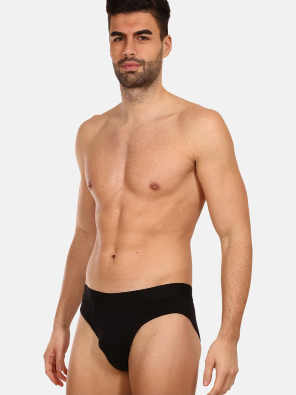 Nedeto Öt darabos férfi rövidnadrág készlet fekete színben Nedeto