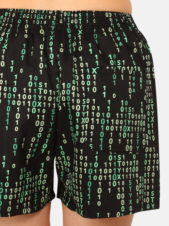 Styx Zöld és fekete női mintás alvónadrág Styx Code