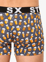 Styx Szürke férfi mintás boxeralsó Styx Sör