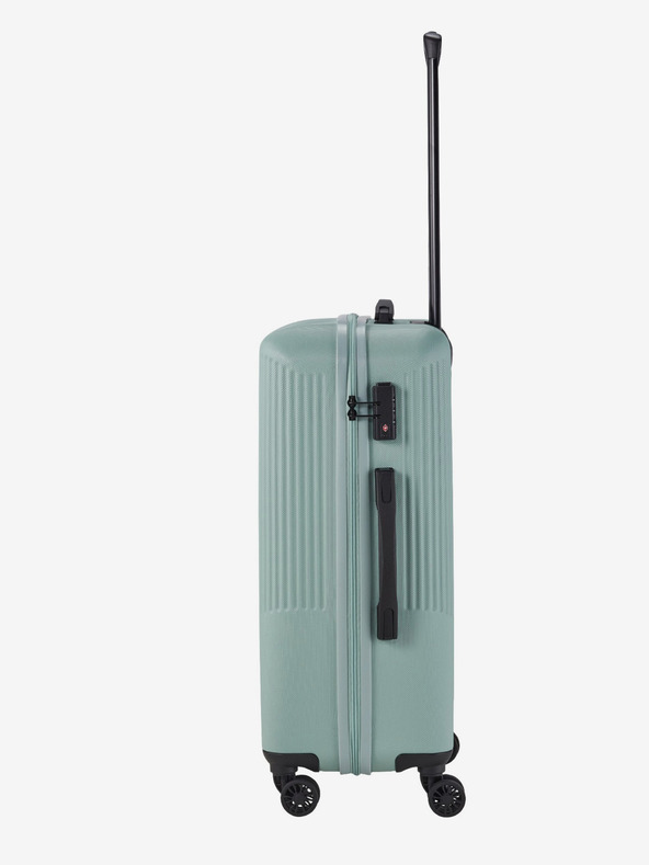 Travelite Három darabos Travelite Bali S,M,L menta világoszöld bőrönd készlet