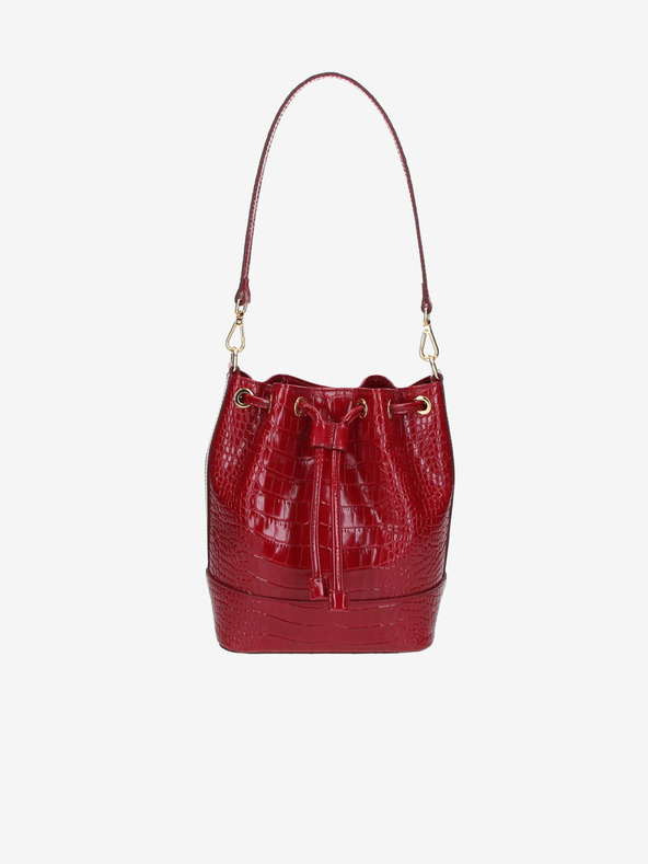 Elega Elega Riches piros női bőrtáska