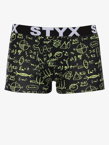 Styx Sárga és fekete férfi boxeralsó Styx Physics