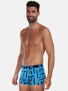 Styx Kék, mintás férfi boxeralsó Styx Game