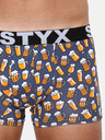 Styx Szürke férfi mintás boxeralsó Styx Sör