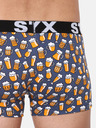 Styx Szürke férfi mintás boxeralsó Styx Sör