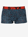 Styx Kék és fekete férfi mintás boxeralsó Styx Styx
