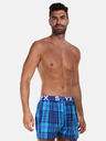 Styx Styx kék kockás férfi rövidnadrág