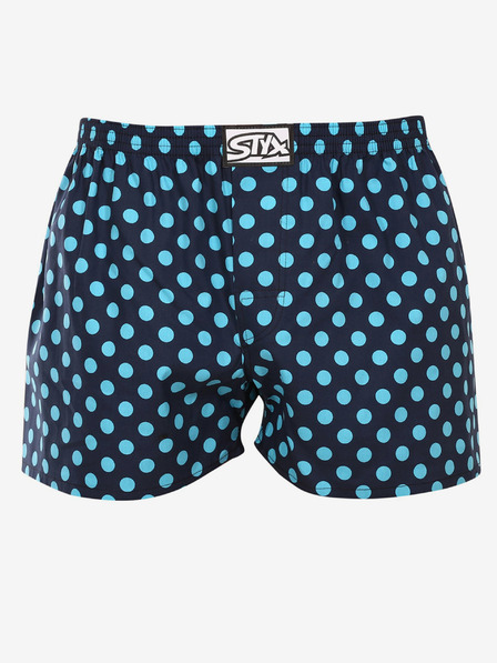 Styx Sötétkék férfi pöttyös rövidnadrág Styx Styx