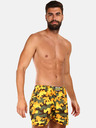 Styx Khaki-sárga férfi mintás boxeralsó Styx Styx