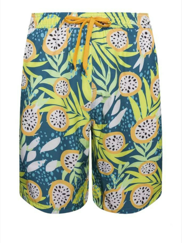 Dedoles Sárga és kék férfi vidám fürdőruha Dedoles Dragon Fruit sárkánygyümölcs