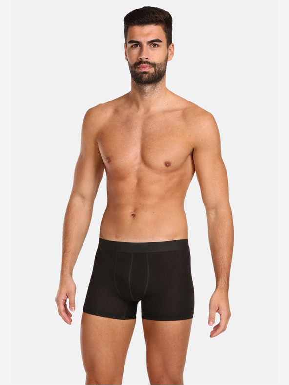 Nedeto Öt darabos férfi plus size boxeralsó készlet fekete Nedeto