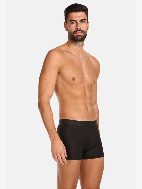 Nedeto Öt darabos férfi plus size boxeralsó készlet fekete Nedeto