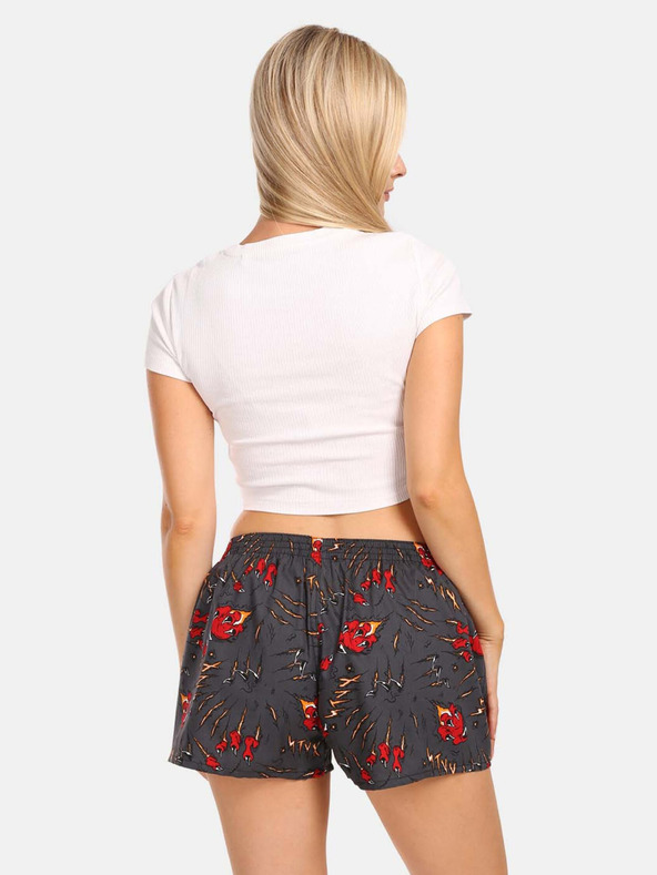 Styx Fekete női rövidnadrág Styx art Claws