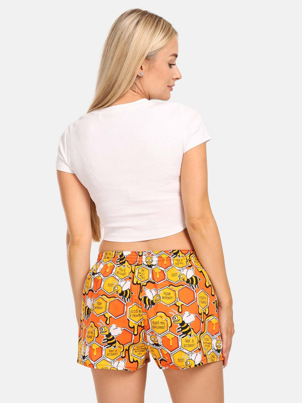 Styx Narancssárga női Styx art rövidnadrág Méhek
