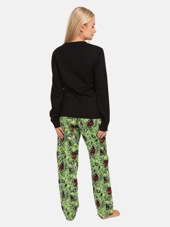 Styx Fekete és zöld női Styx zombi pizsama