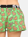 Styx Női rövidnadrág Styx art sport gumi karácsonyi mézeskalács pár