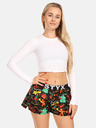Styx Zöld és fekete színű női mintás alvónadrág Styx karácsonyi díszek