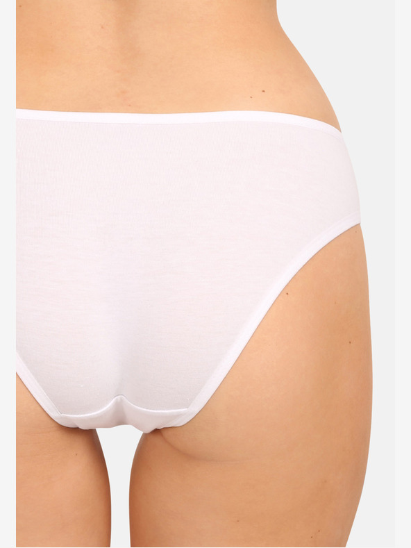 Nedeto Három darabos női bugyiszett fehér és fekete színben Nedeto