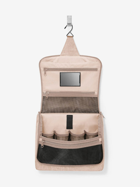 Reisenthel Reisenthel Toiletbag XL Twist kávé bézs Reisenthel Toiletbag XL Twist kávé