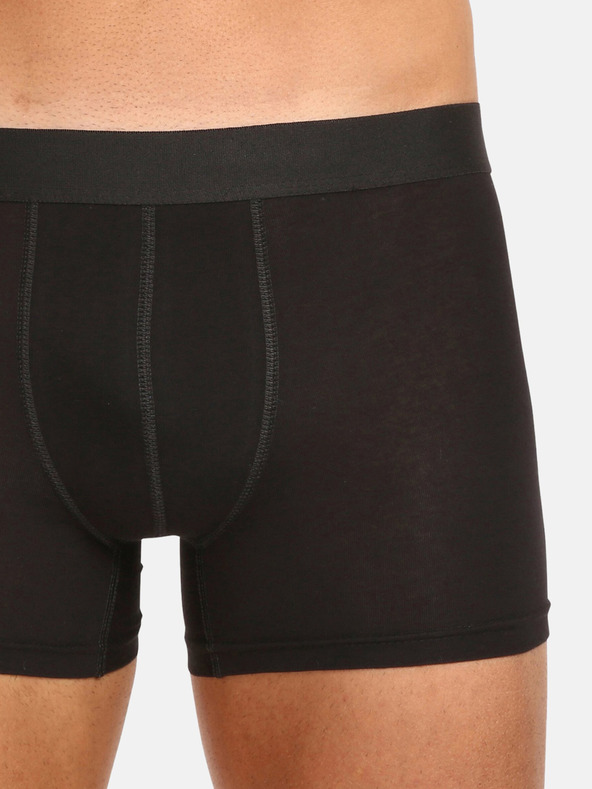 Nedeto Három darabos férfi boxeralsó készlet fekete színben Nedeto