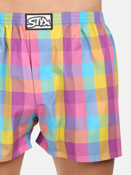 Styx Három darabos szett - férfi Styx rövidnadrág klasszikus elasztikus több színben